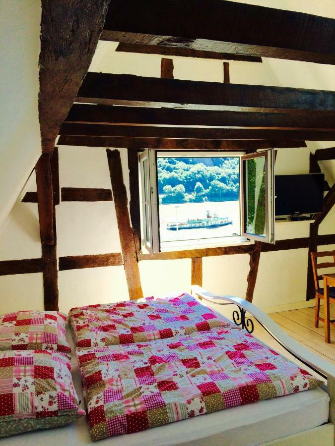 Haus Am Ufer Mit Rheinpanoramablick Διαμέρισμα Κόμπλεντς Εξωτερικό φωτογραφία